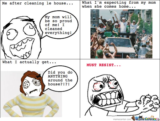 Funny House Cleaning Memes.