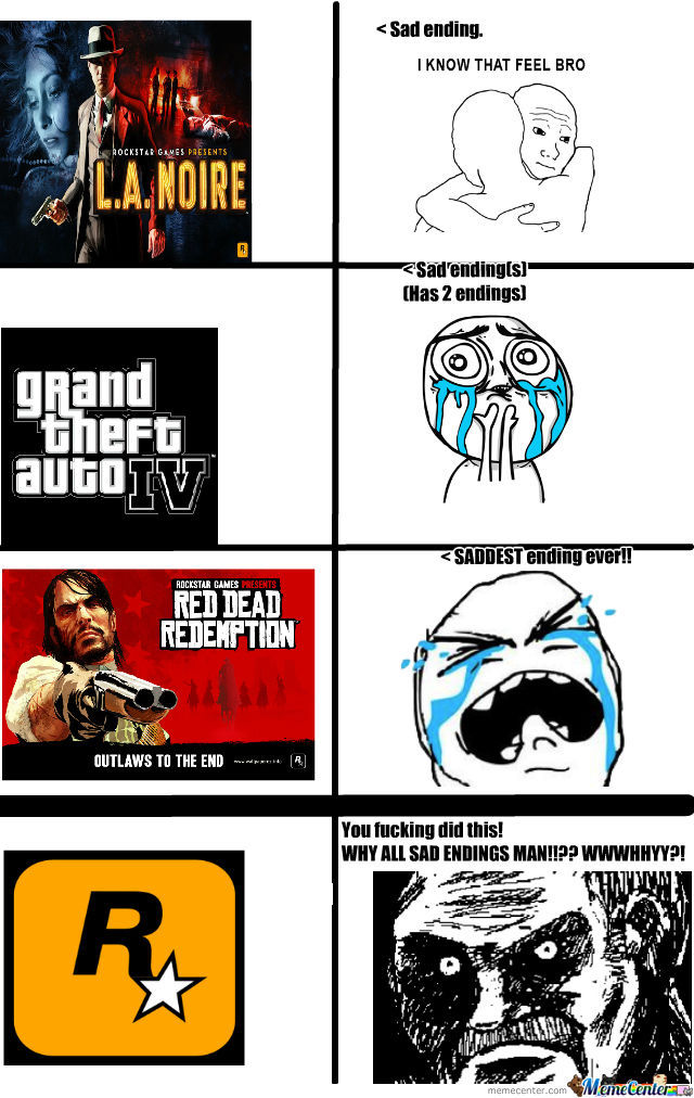 Rockstar Games. by bobzombie, Meme Center. helpful non helpful. memecenter....