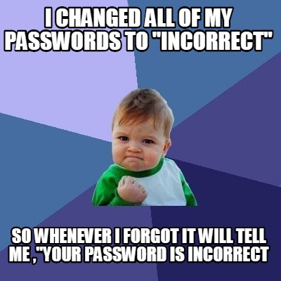 Password Memes
