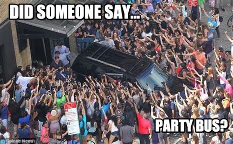 Party bus van fan Party Bus