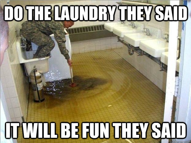 Funny laundry. 