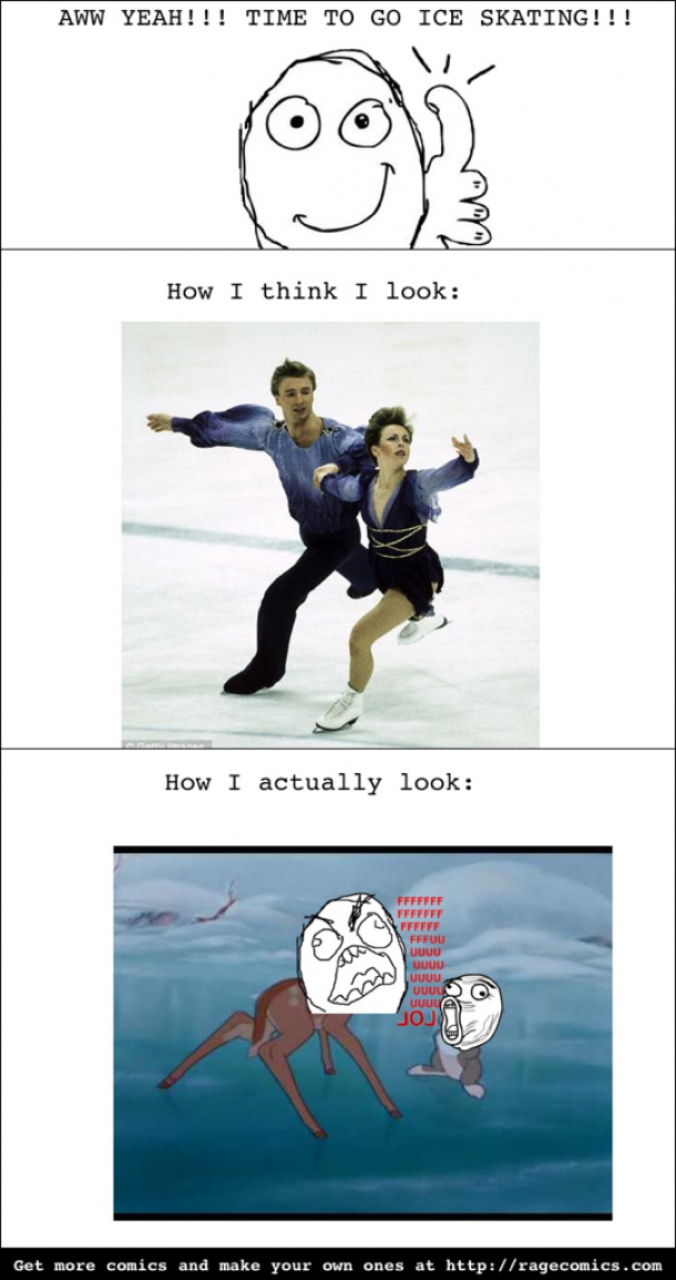 Ice skating Memes