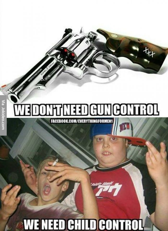 Gun control. 