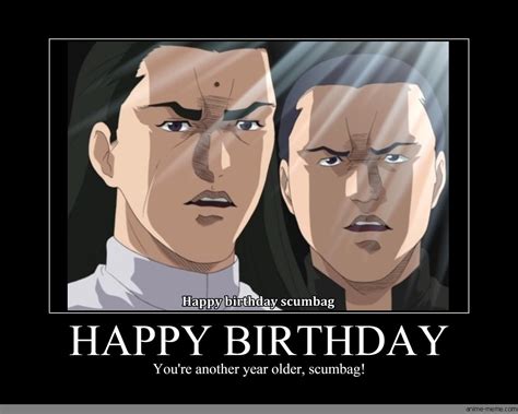 Anime Happy Birthday Meme - Turboman Wallpaper