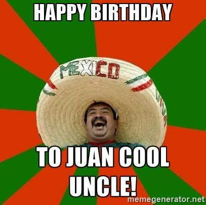 Happy birthday uncle Memes