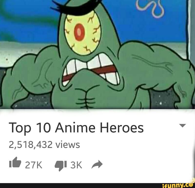 Top 10 anime Memes