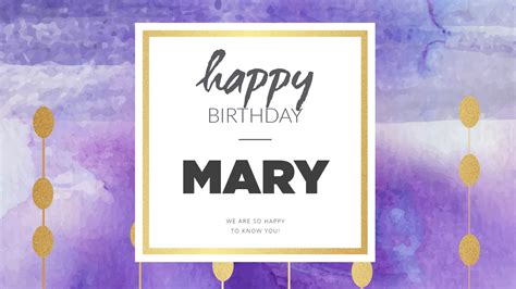 Happy Birthday Mary Images, Wishes, Cake Images & Memes. birthdaywishes...