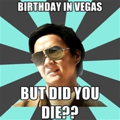 Vegas birthday Memes