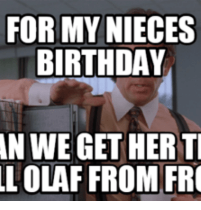 Niece birthday Memes