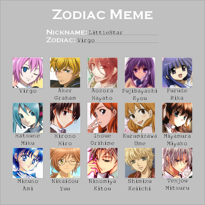 download Anime Zodiac Signs Girl Anime Zodiacs Wattpad,Anime Zodiac ...