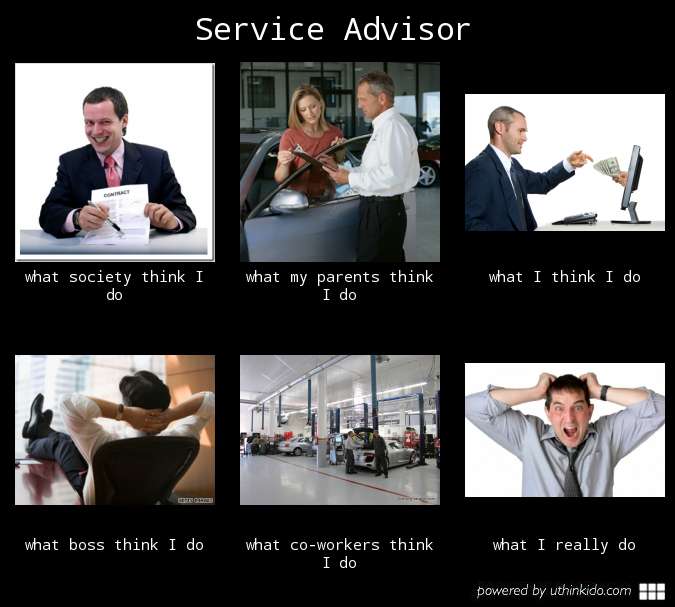Service advisor Memes