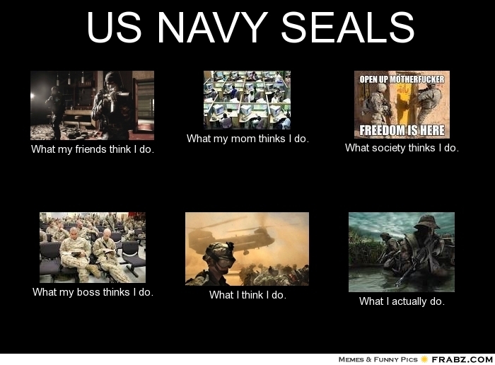 Funny navy seal. 