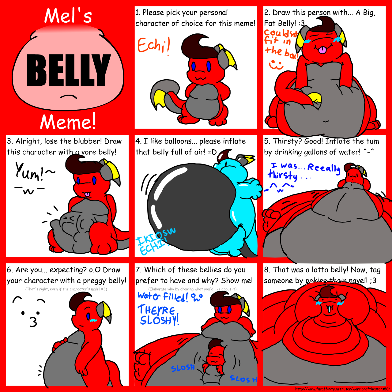 Mel's Belly Meme!, Echi Version o3o by Randommanelnorse. helpful non h...