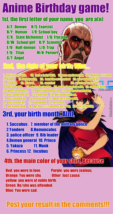 Anime Click and Drag Games — Boku no Hero Academia birthday scenario game...