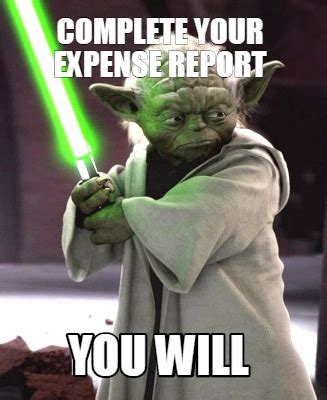 Expense Report Memes