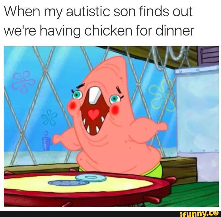 Autistic spongebob. 