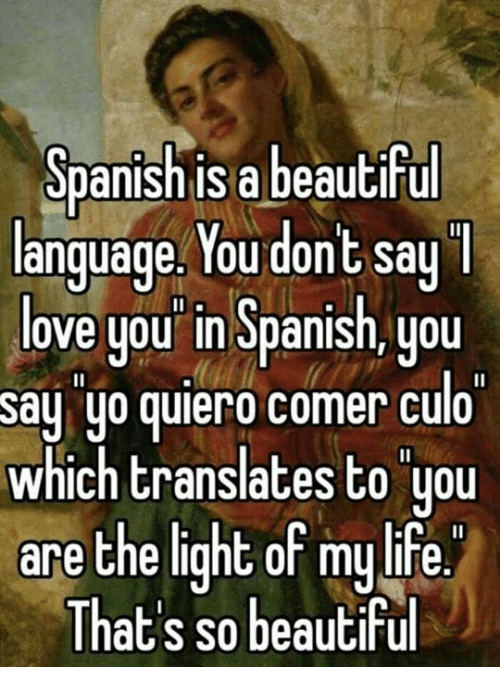 My of the life spanish love in Romantic Spanish