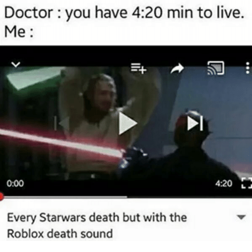 Roblox Death Sound Memes