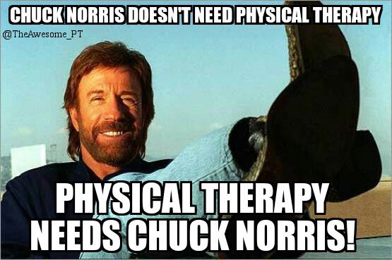 Funny physical therapy. 