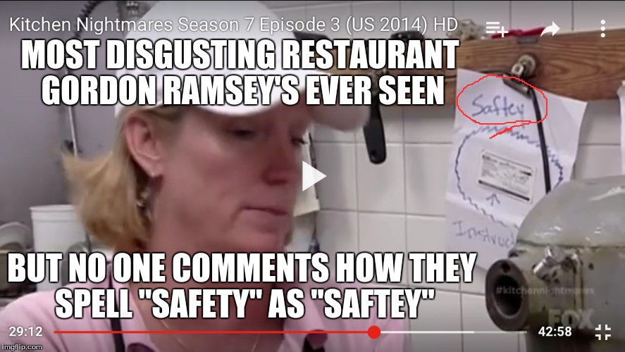 Kitchen Safety Memes