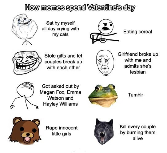 Funny anti valentines day. 